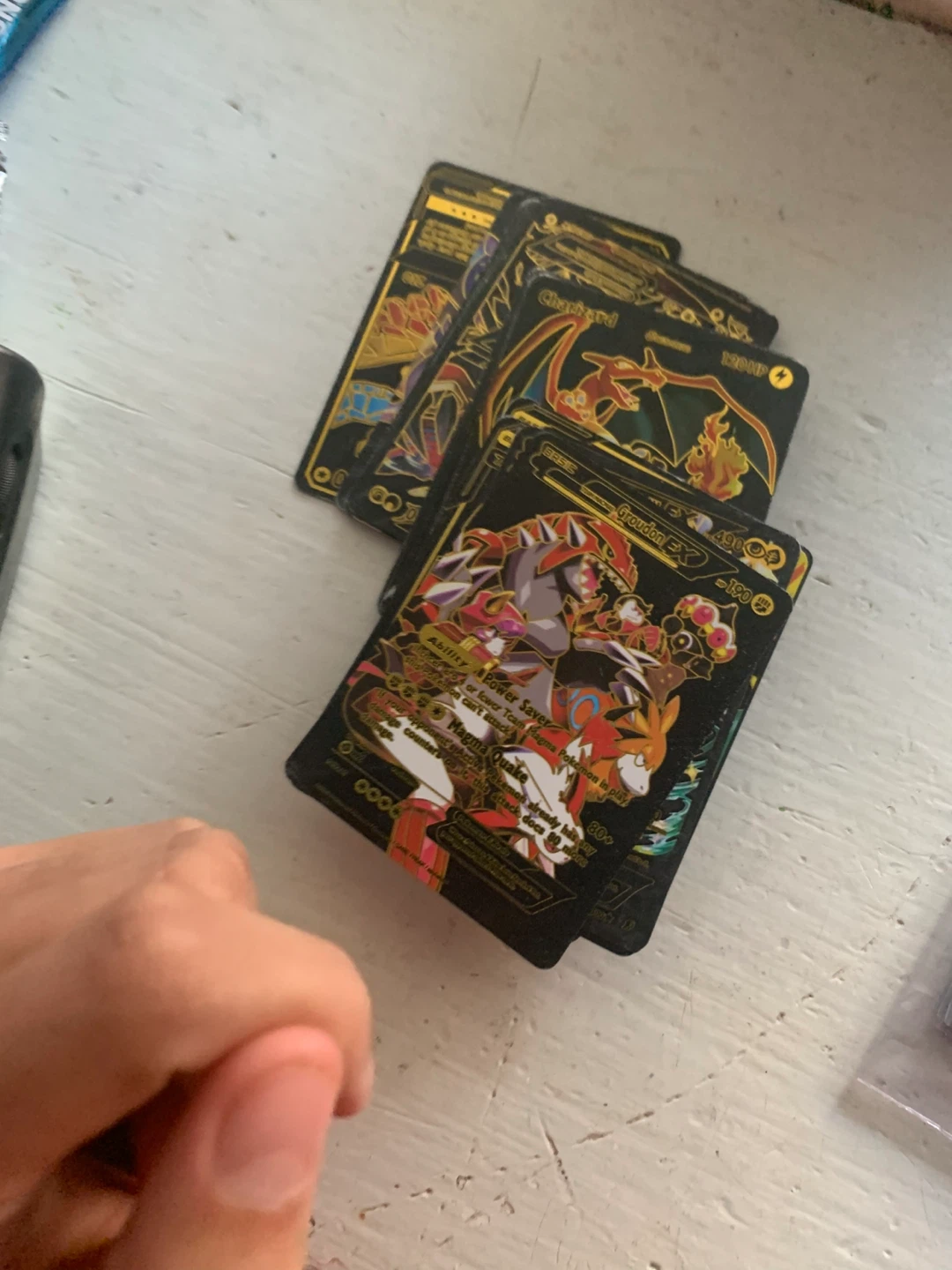 Pokemon EX Cards - Black Gold - photo 2