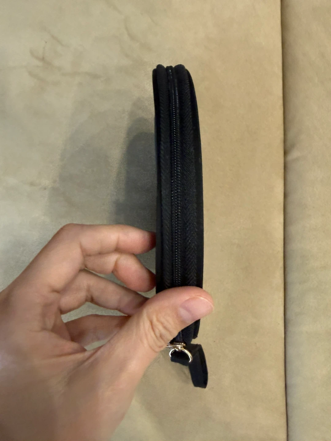 Giorgio Armani Black Round Pouch - photo 3