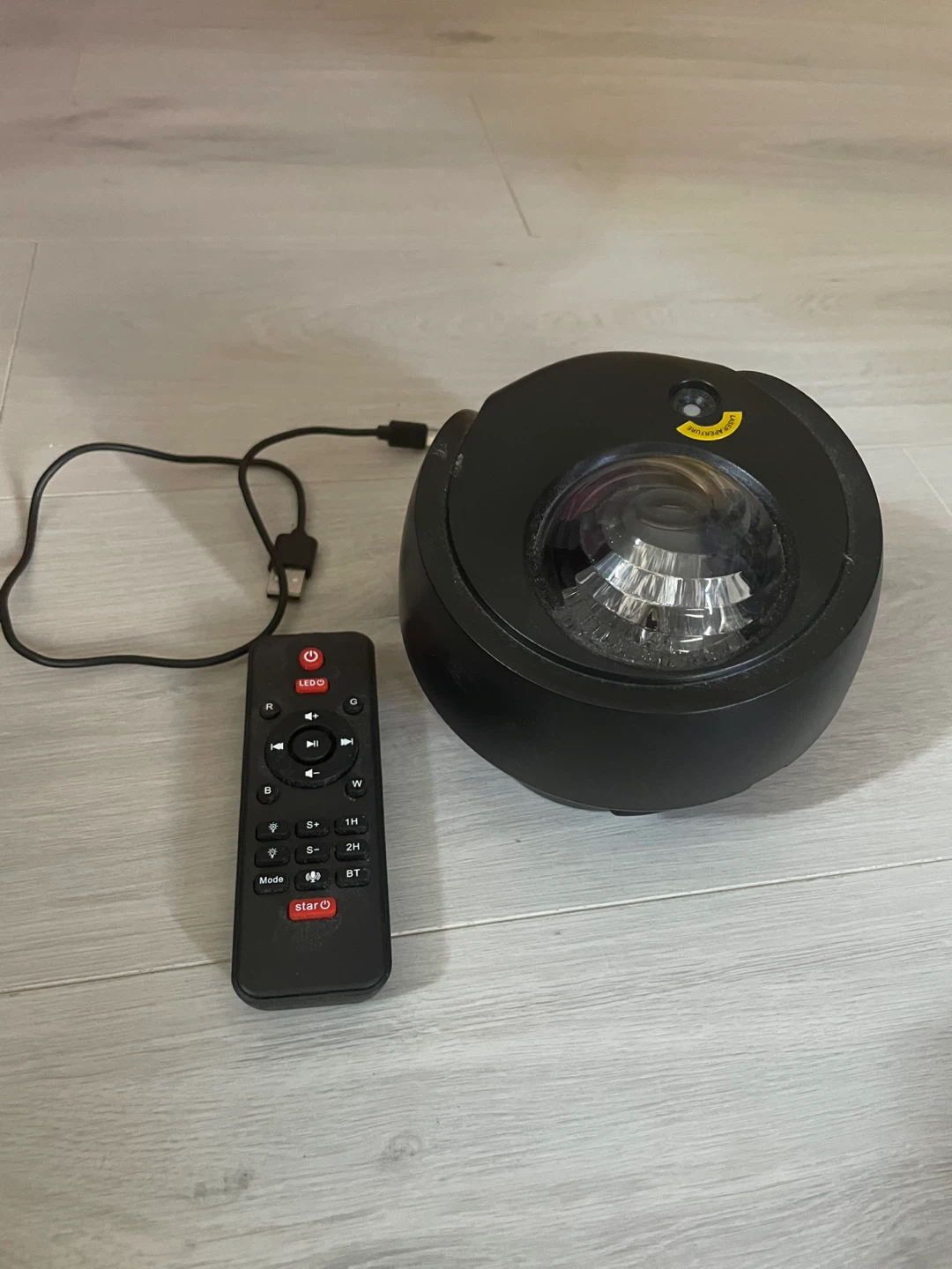 ✨ Galaxy Star Projector w/ Bluetooth Speaker – Remote Included ✨
