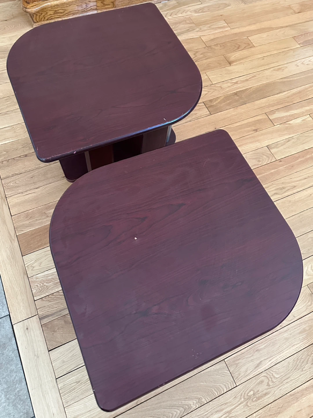 Pair of Modern Espresso End Tables (CAN DELIVER) - photo 4