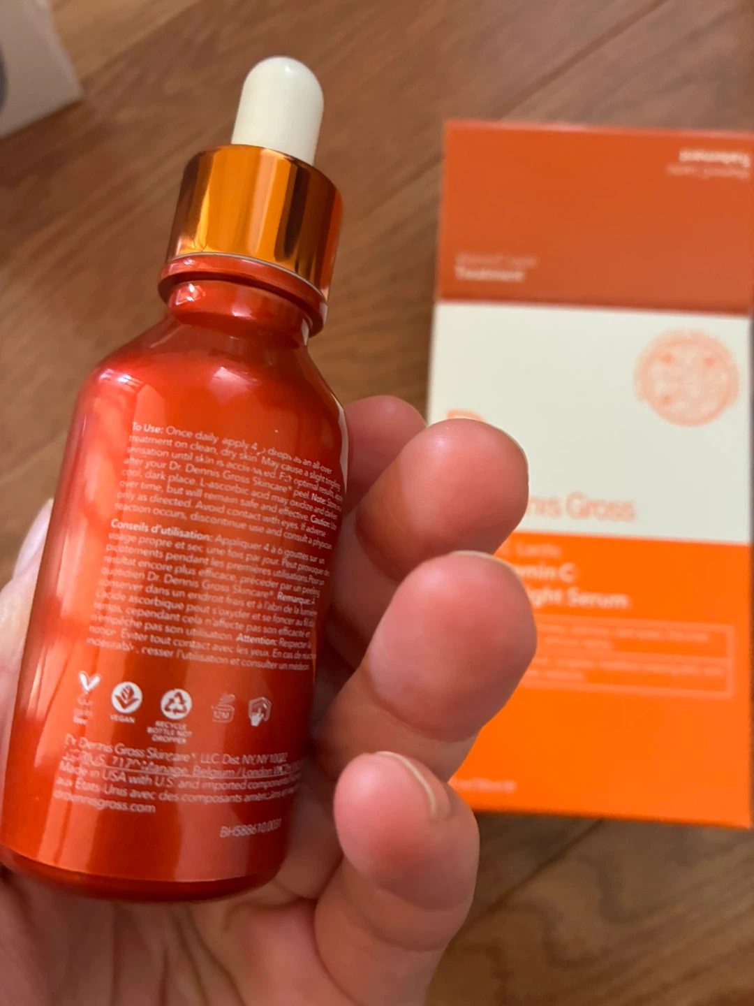 Dr. Dennis Gross Vitamin C Lactic Firm & Bright Serum 1 oz - photo 3