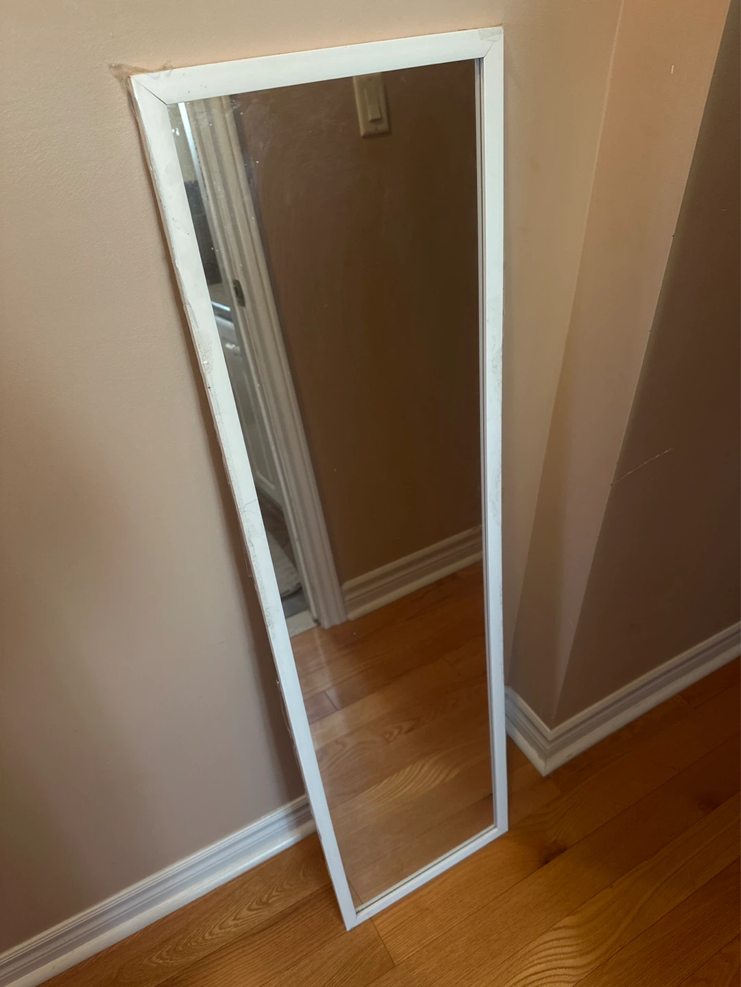 White Full Length Mirror - photo 2