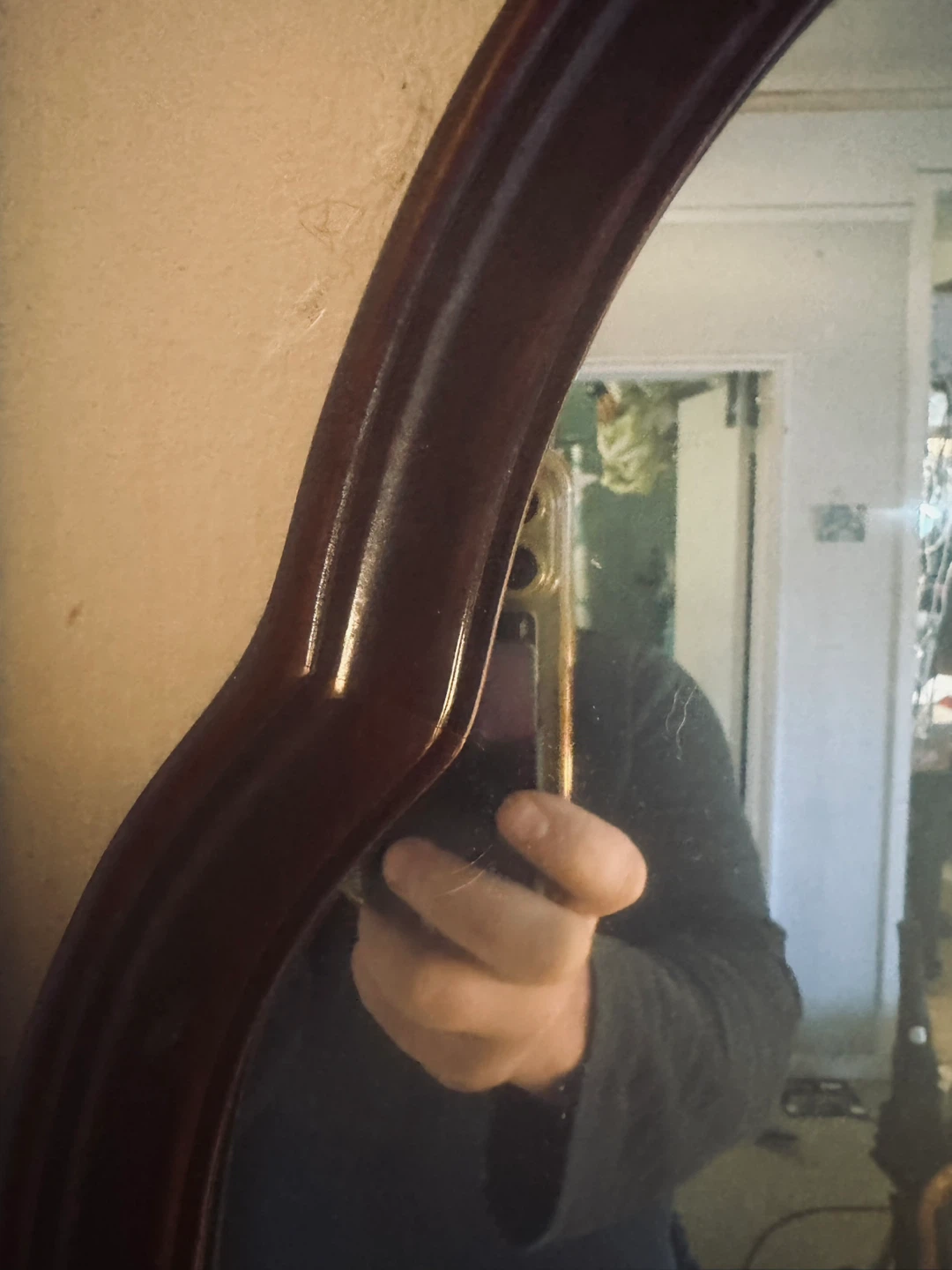 Antique Chippendale revival mirror - photo 4