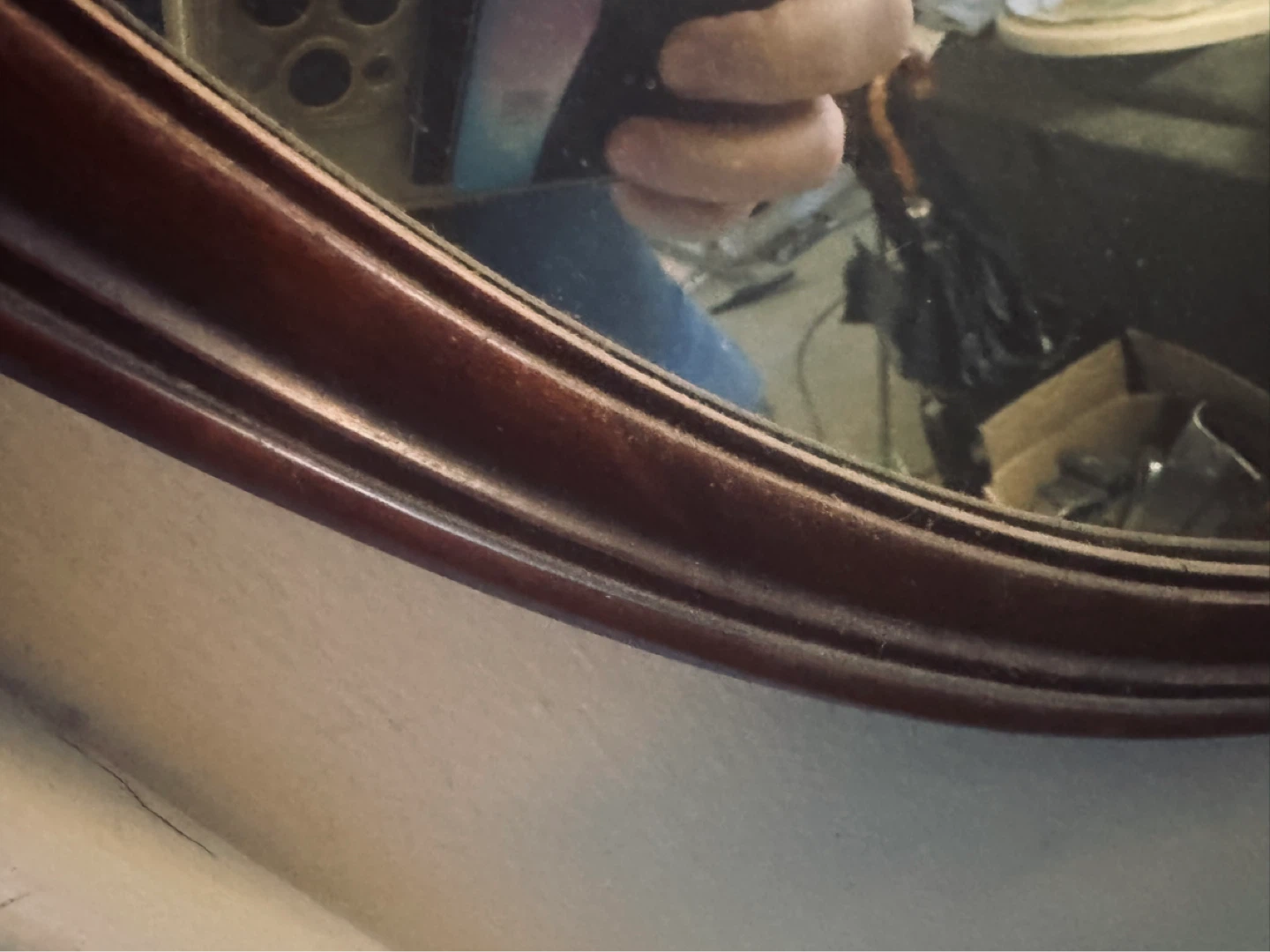 Antique Chippendale revival mirror - photo 3