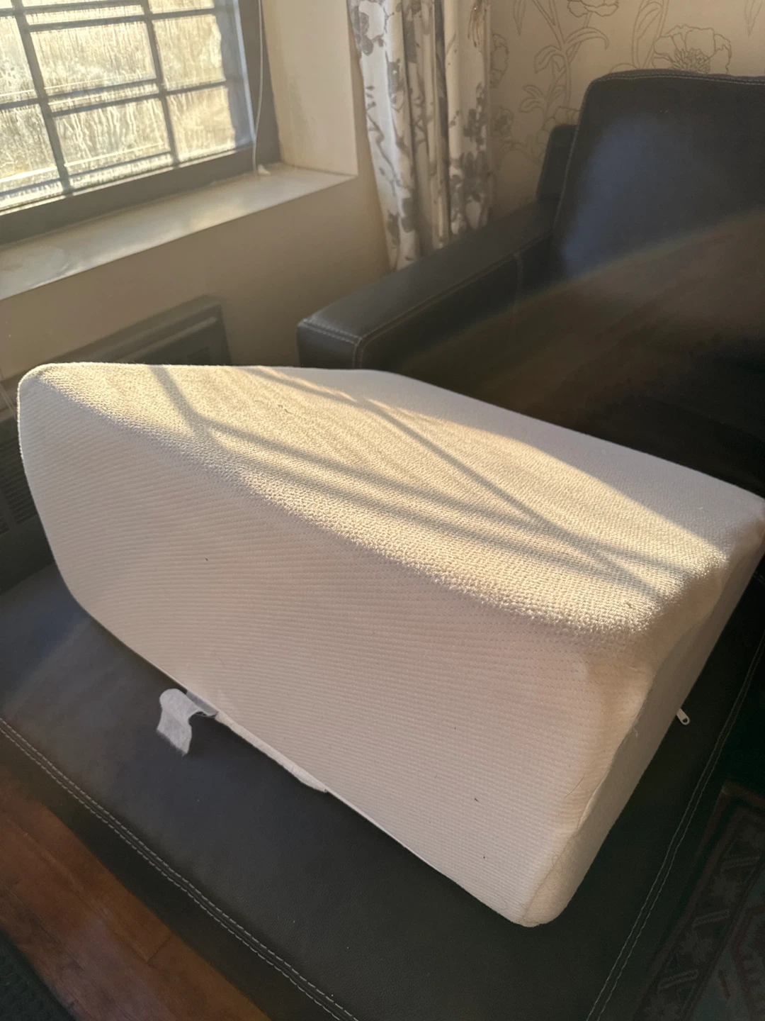 White Wedge Pillow - photo 3