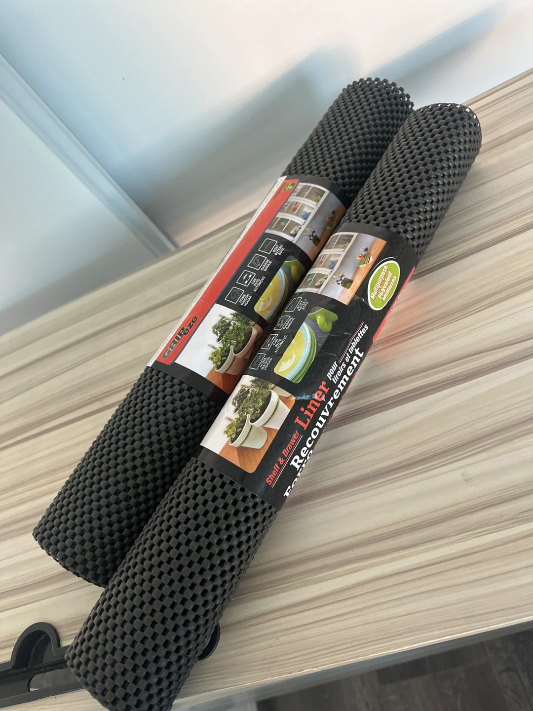 GRiPZe Shelf & Drawer Liner Rolls (2 Pack)