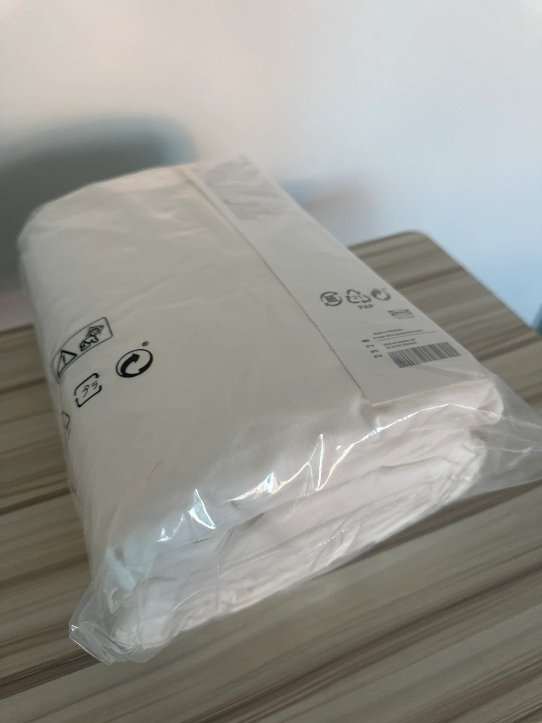 IKEA DVALA Queen Flat Sheet White - photo 2