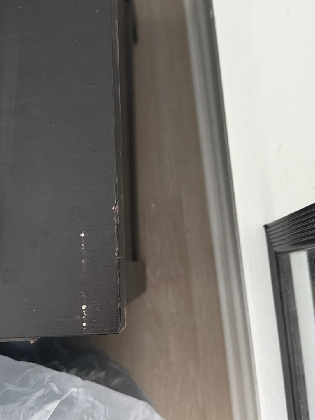 Dark Brown TV Stand with 3 Drawers - photo 4