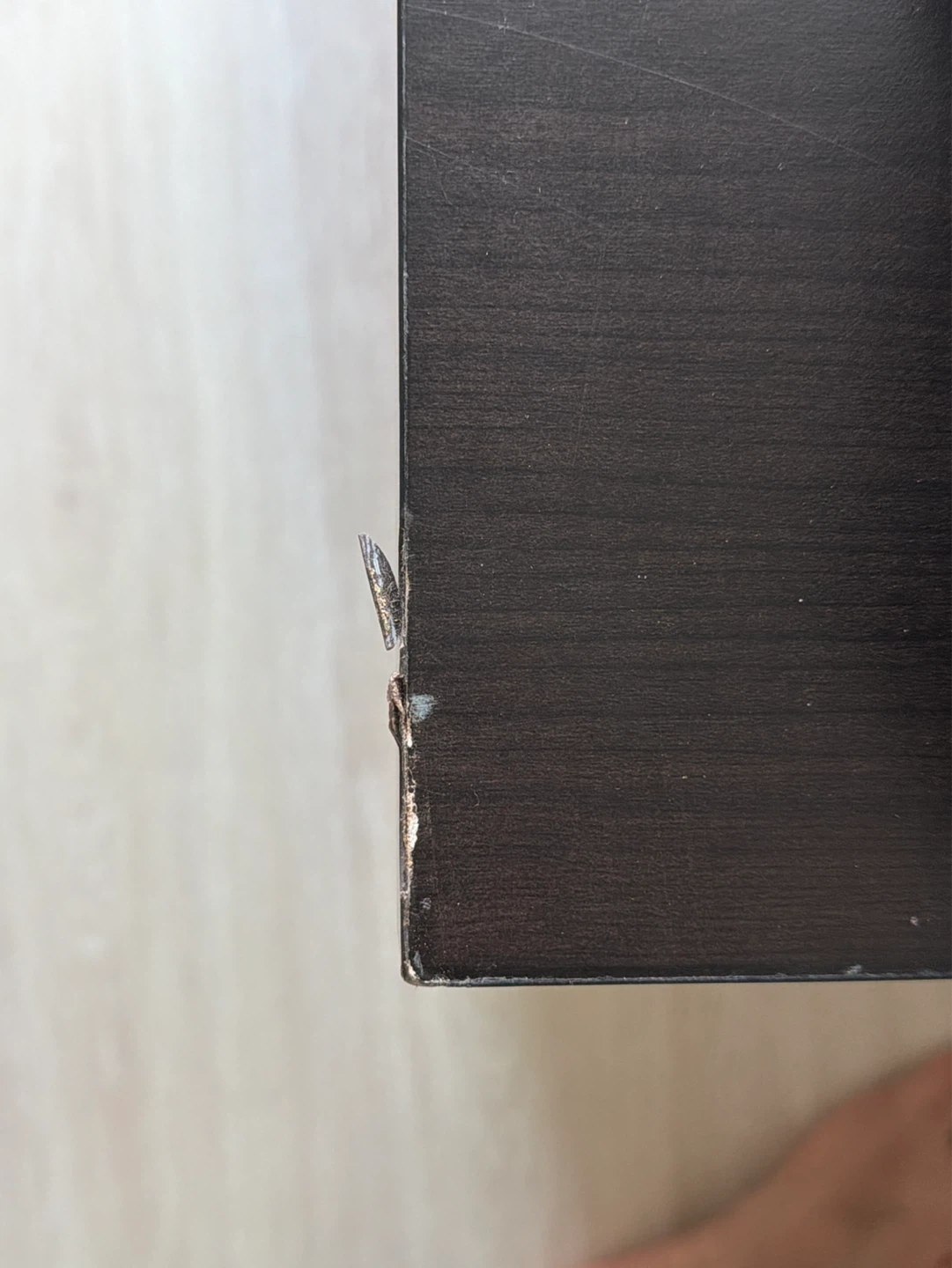 Dark Brown TV Stand with 3 Drawers - photo 5