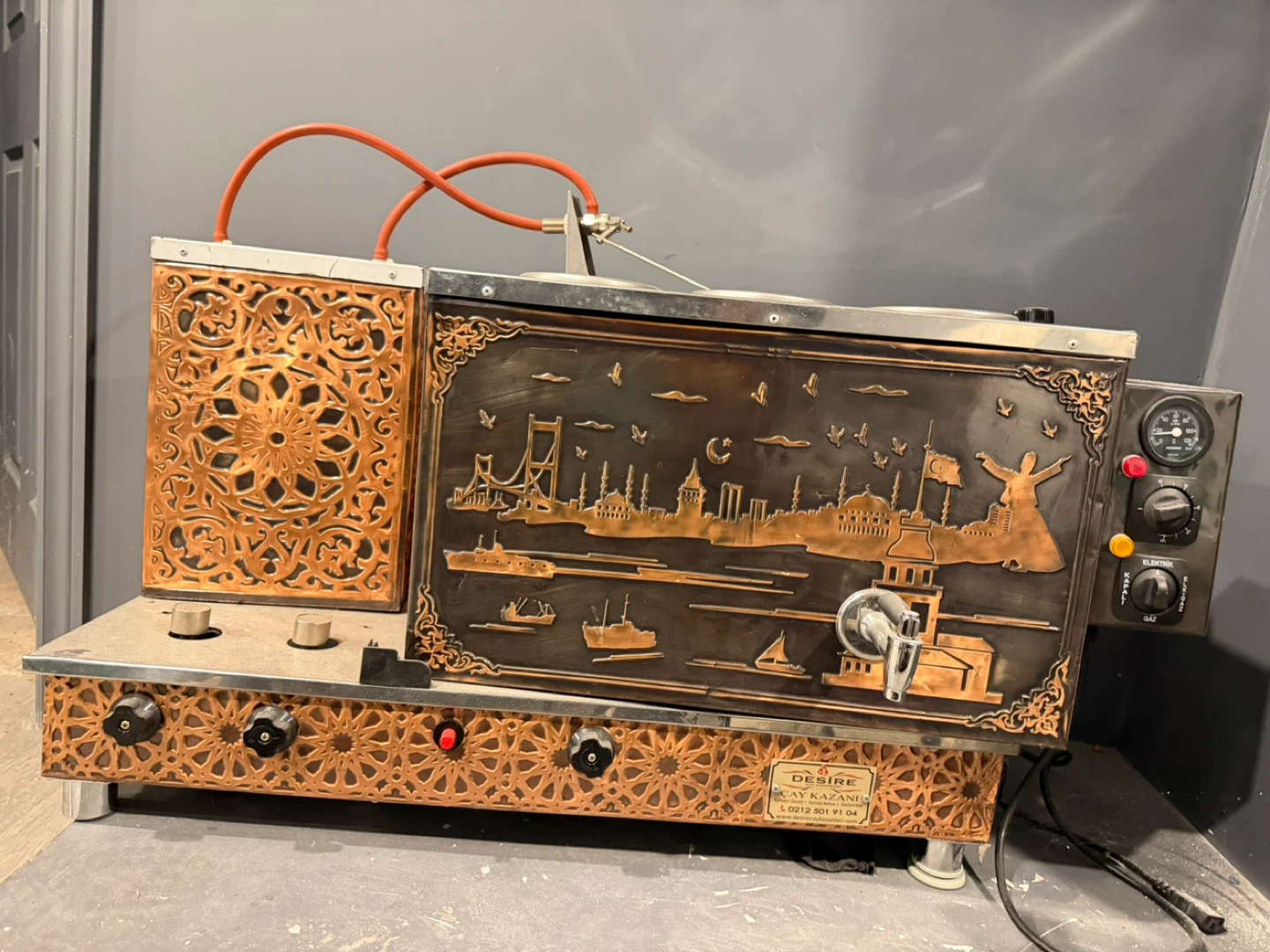 Desire Cay Kazani Turkish Tea Boiler