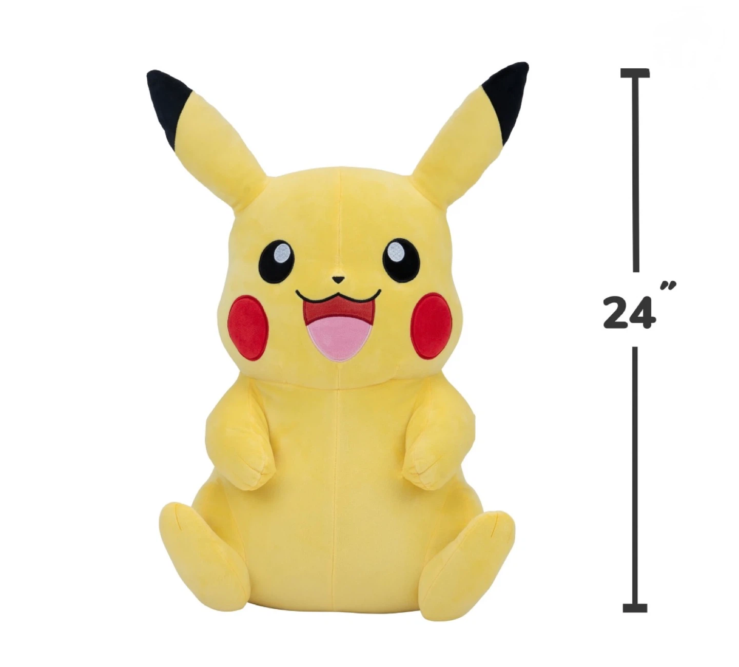 Pokémon Pikachu Plush - 24-Inch  with Authentic Details - photo 2