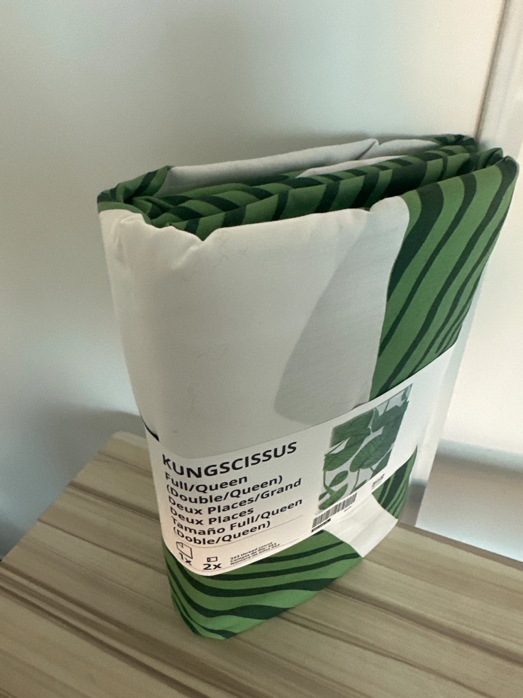 IKEA KUNGSSISSUS Full/Queen Duvet Cover Set - photo 3