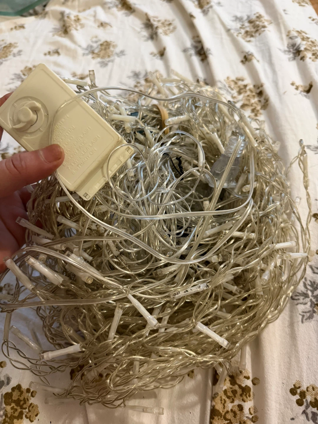 10 lines White String Lights