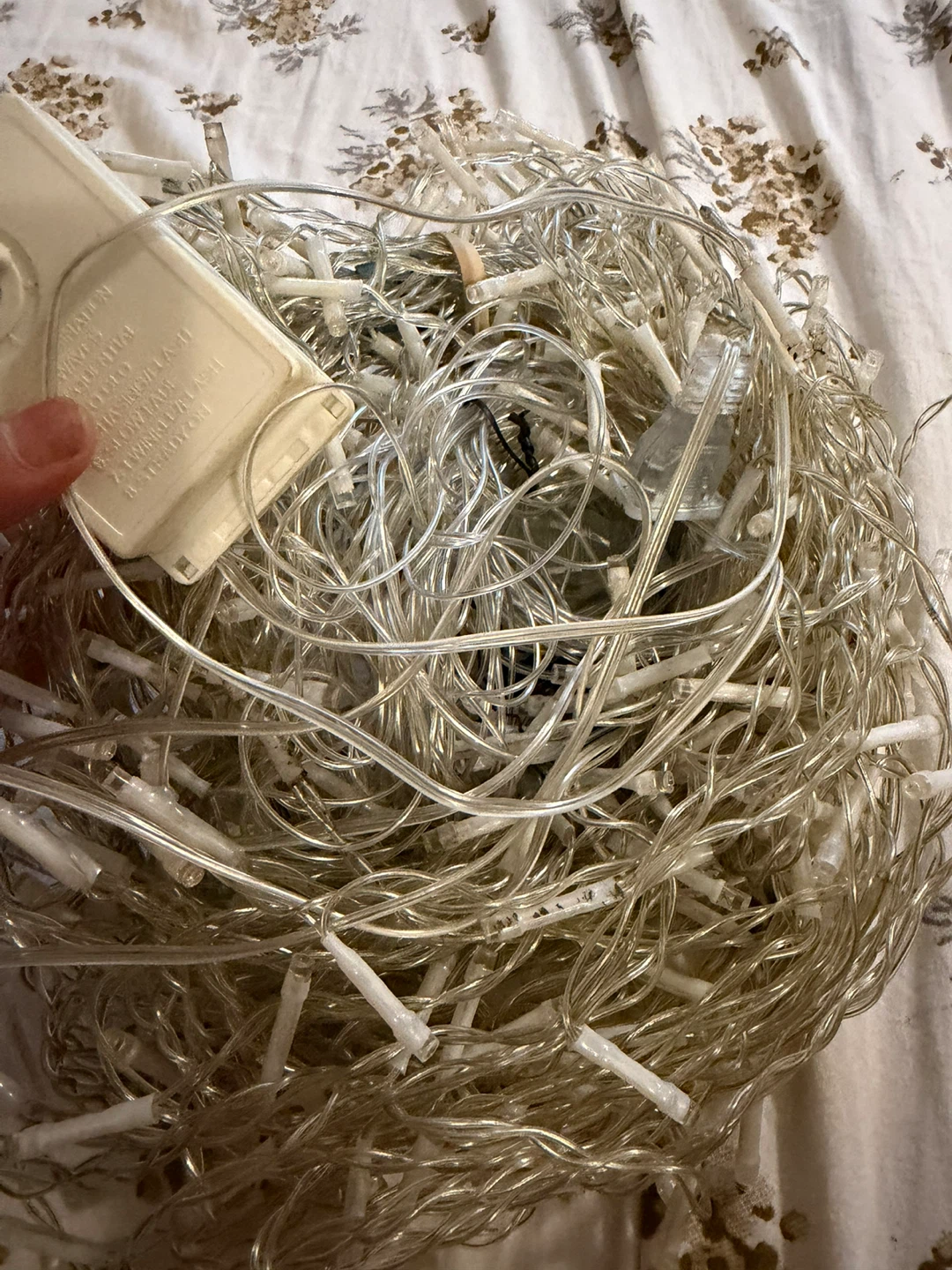 10 lines White String Lights - photo 2