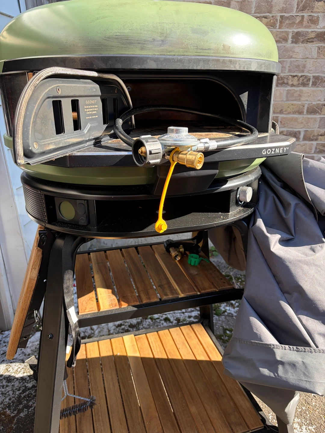 Gozney Dome, duel fuel (propane/wood) pizza oven w/ accessories
