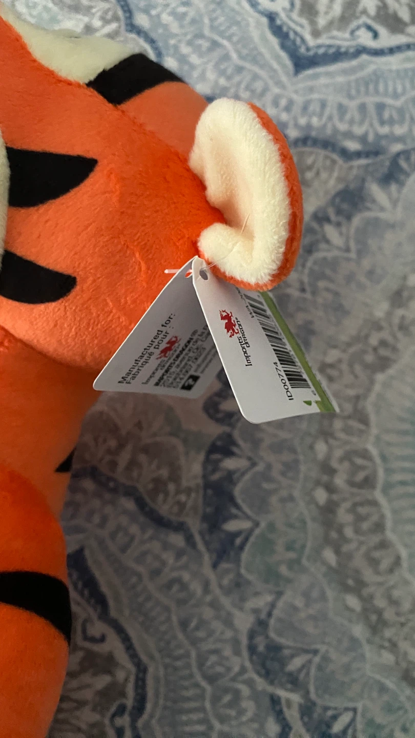 Brand new disney tigger plush! - photo 3