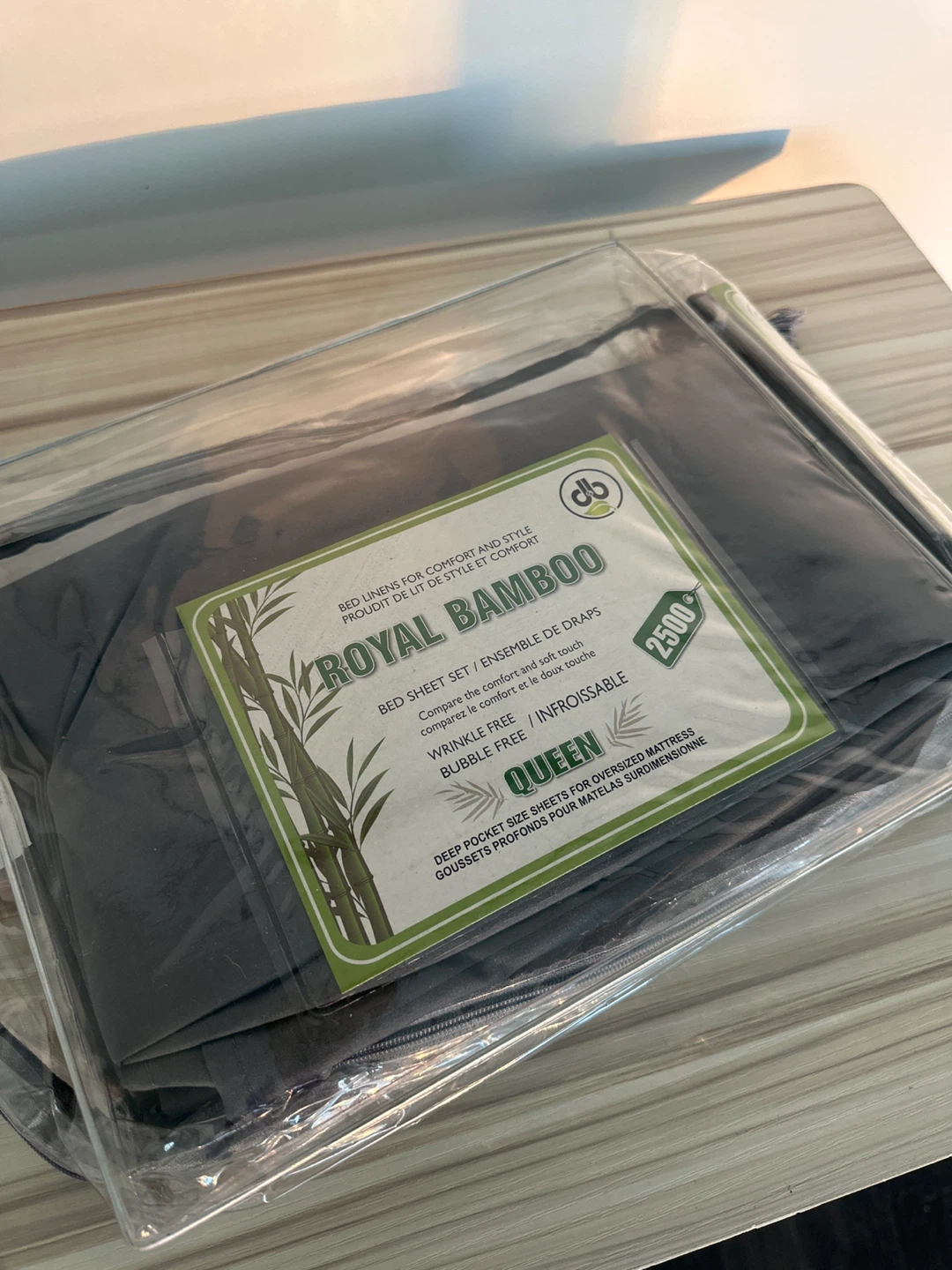 Royal Bamboo Queen Size Bed Sheet Set