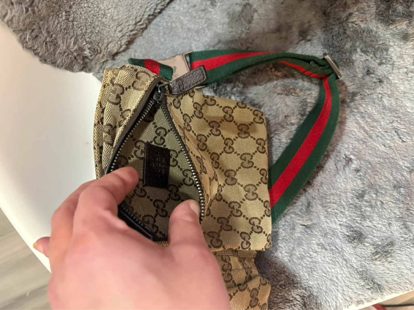 Gucci Monogram Canvas Belt Bag - photo 3