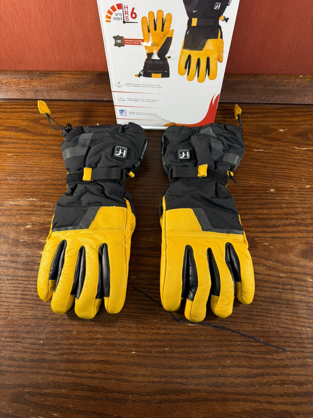 HEATFIT Heated Work Goatskin Gloves Size Extra Large - photo 2