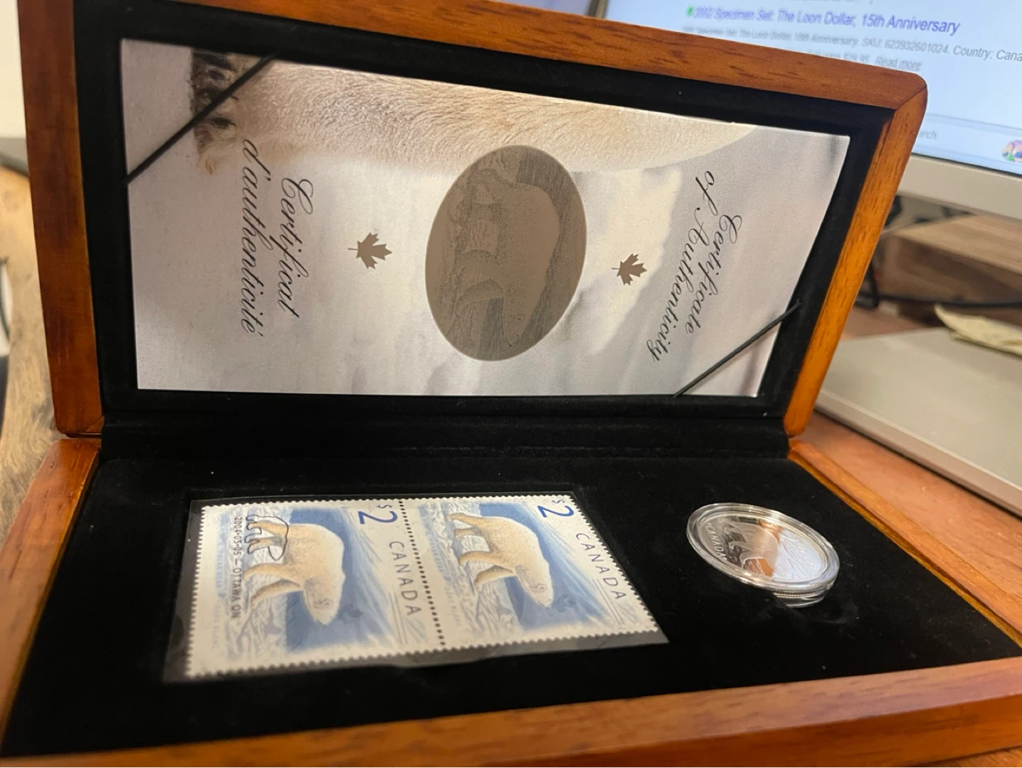 Limited-Edition Stamp & Coin Set - photo 2