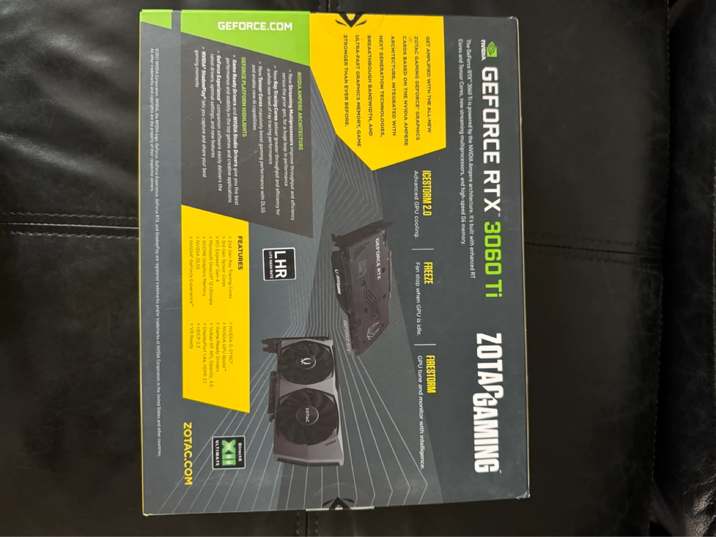 Nvidia RTX 3060Ti 8GB With box - photo 5