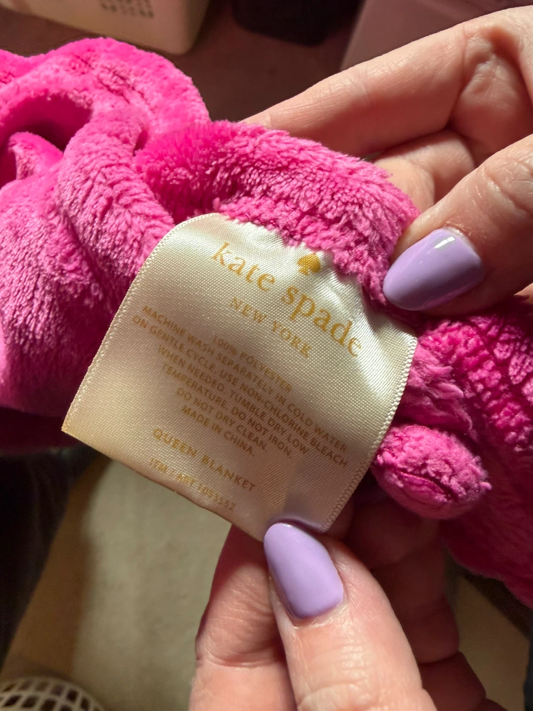 Kate Spade Queen Blanket - photo 2