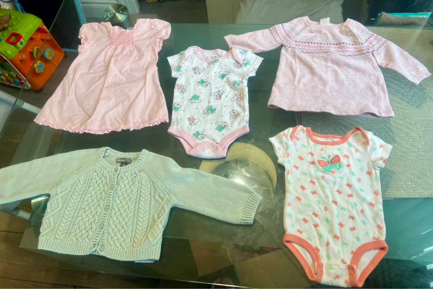 Baby Girl Clothes Bundle (0-6mos) - photo 4