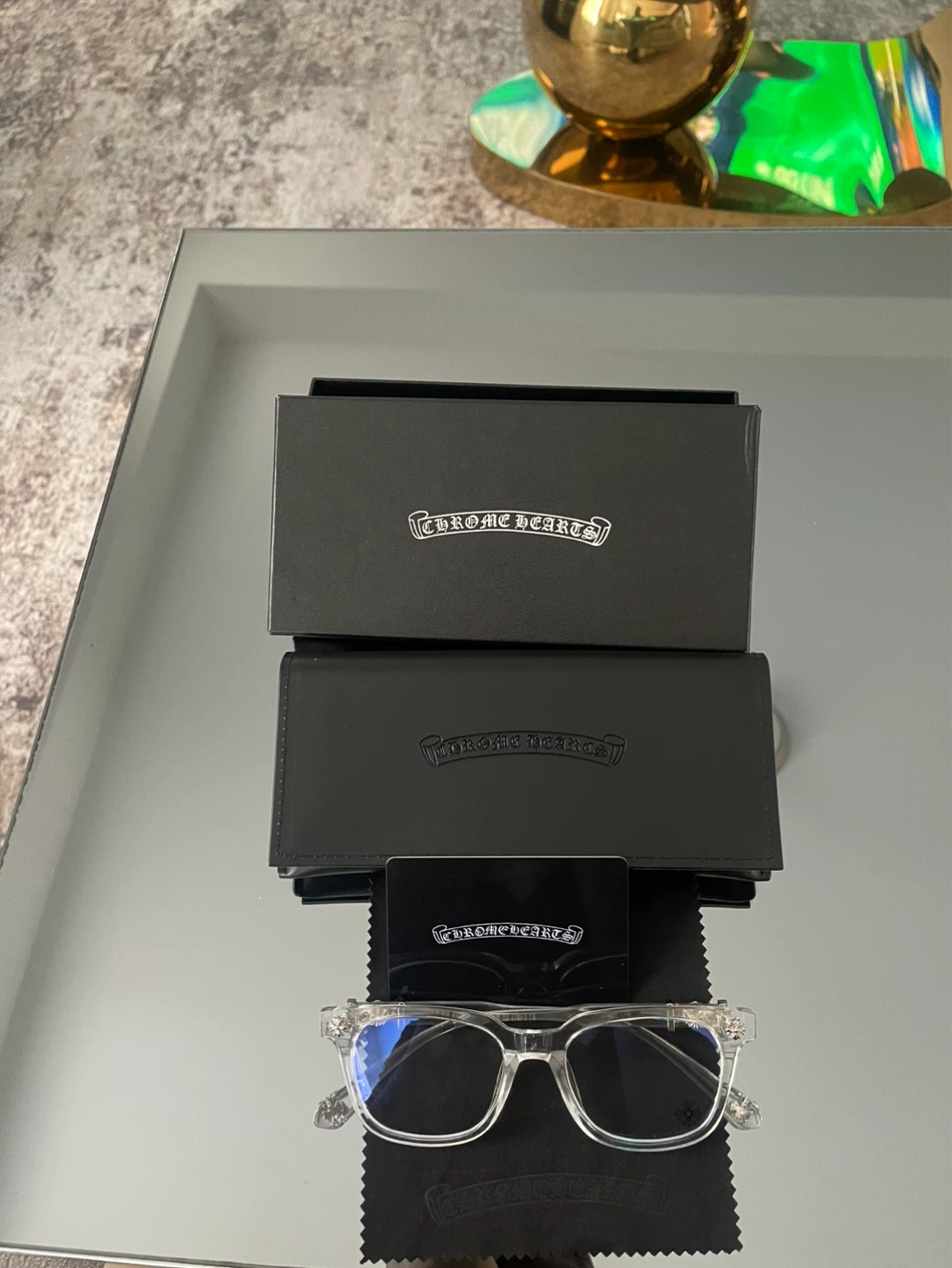 Chrome Hearts Clear Eyeglasses