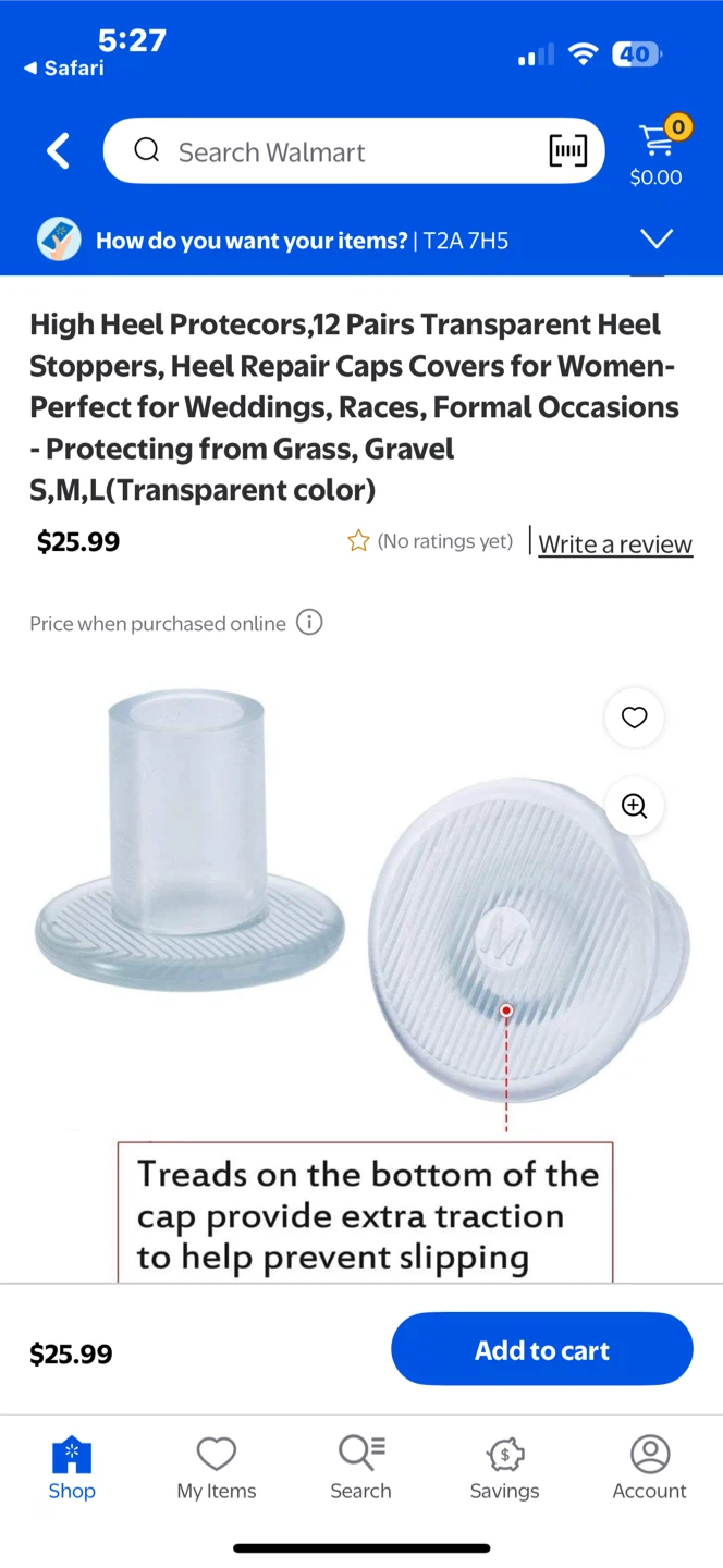 12 Pairs High Heel Protectors Transparent S,M,L - photo 2