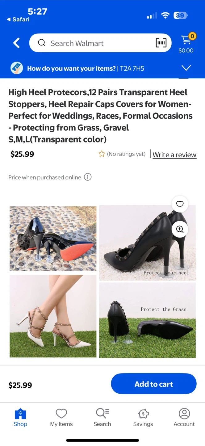 12 Pairs High Heel Protectors Transparent S,M,L - photo 3
