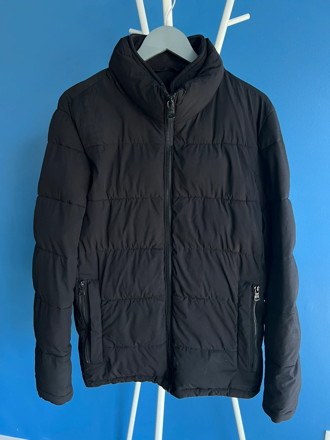 Calvin Klein Full Zip Puffer Coat