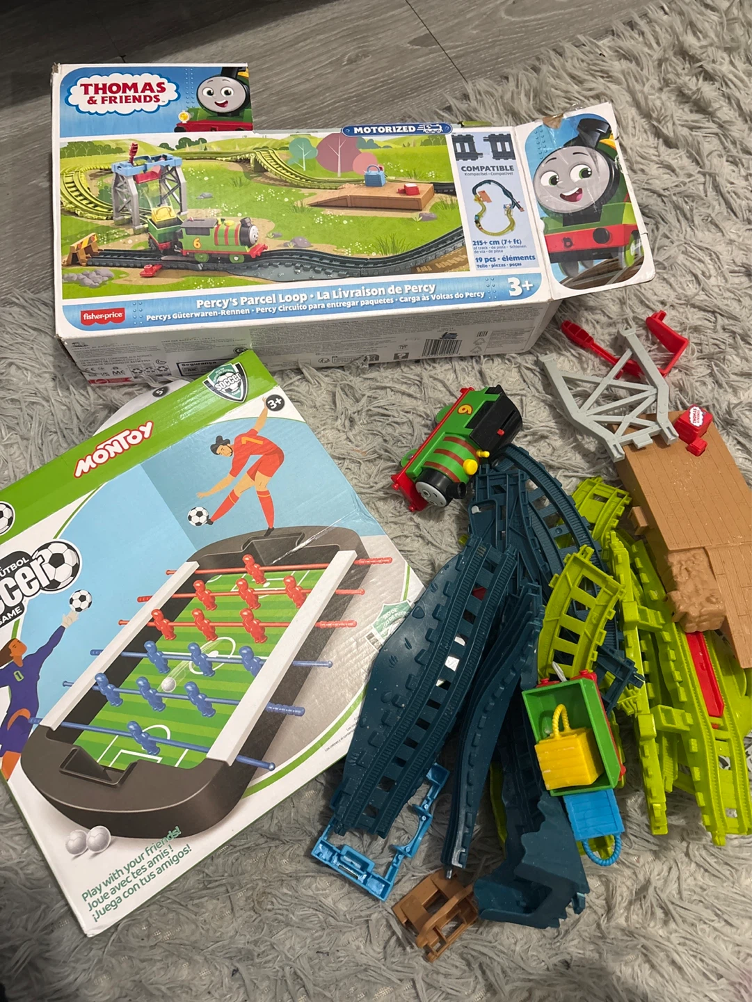 Thomas & Friends Percy's Parcel Loop Motorized Train Set