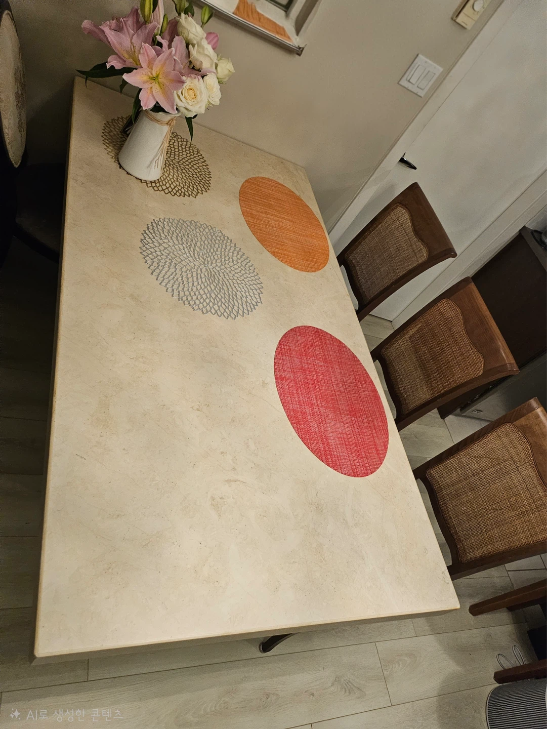 FREE: Premium Marble Dining Table - Heat Resistant & Easy Care - photo 3