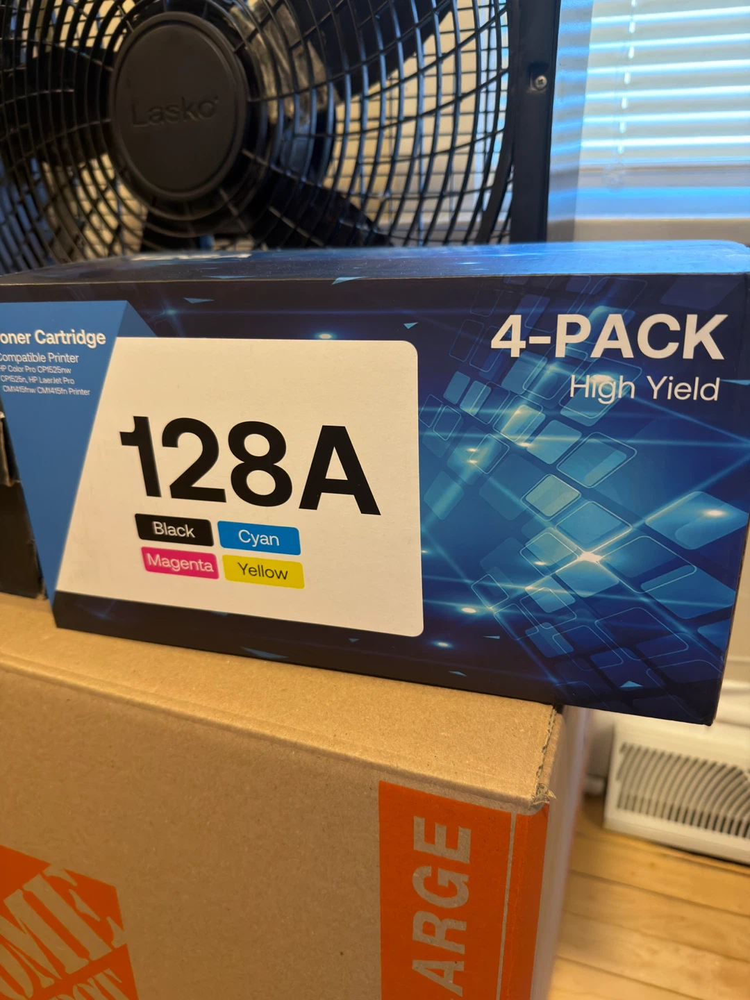 4-Pack Toner Cartridge 128A High Yield