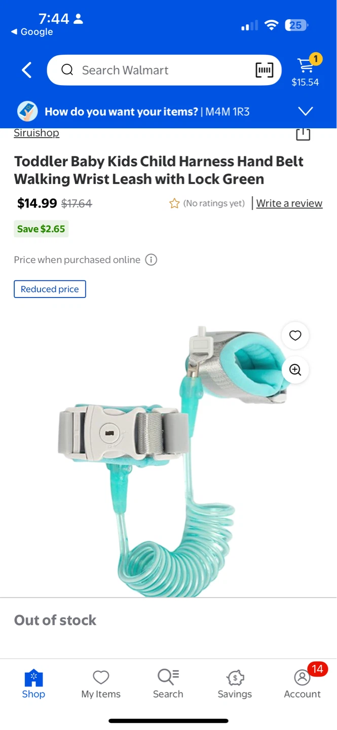 Toddler Baby Kids Child Harness Hand