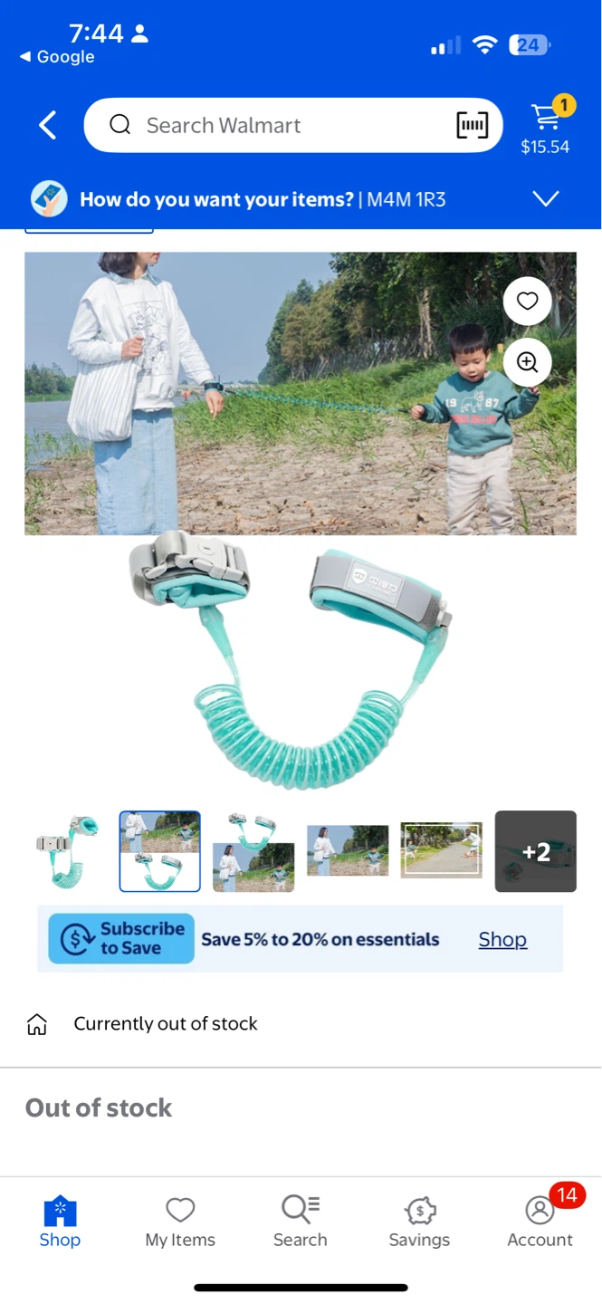 Toddler Baby Kids Child Harness Hand - photo 2