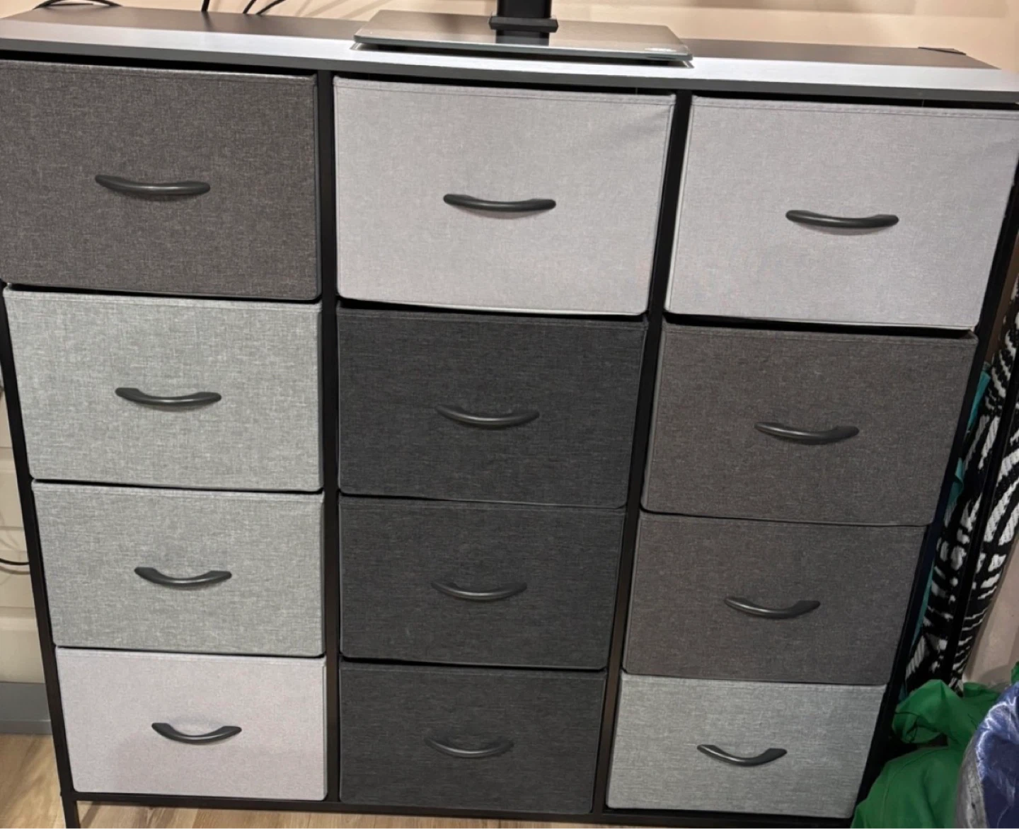 12 Drawer Fabric Dresser