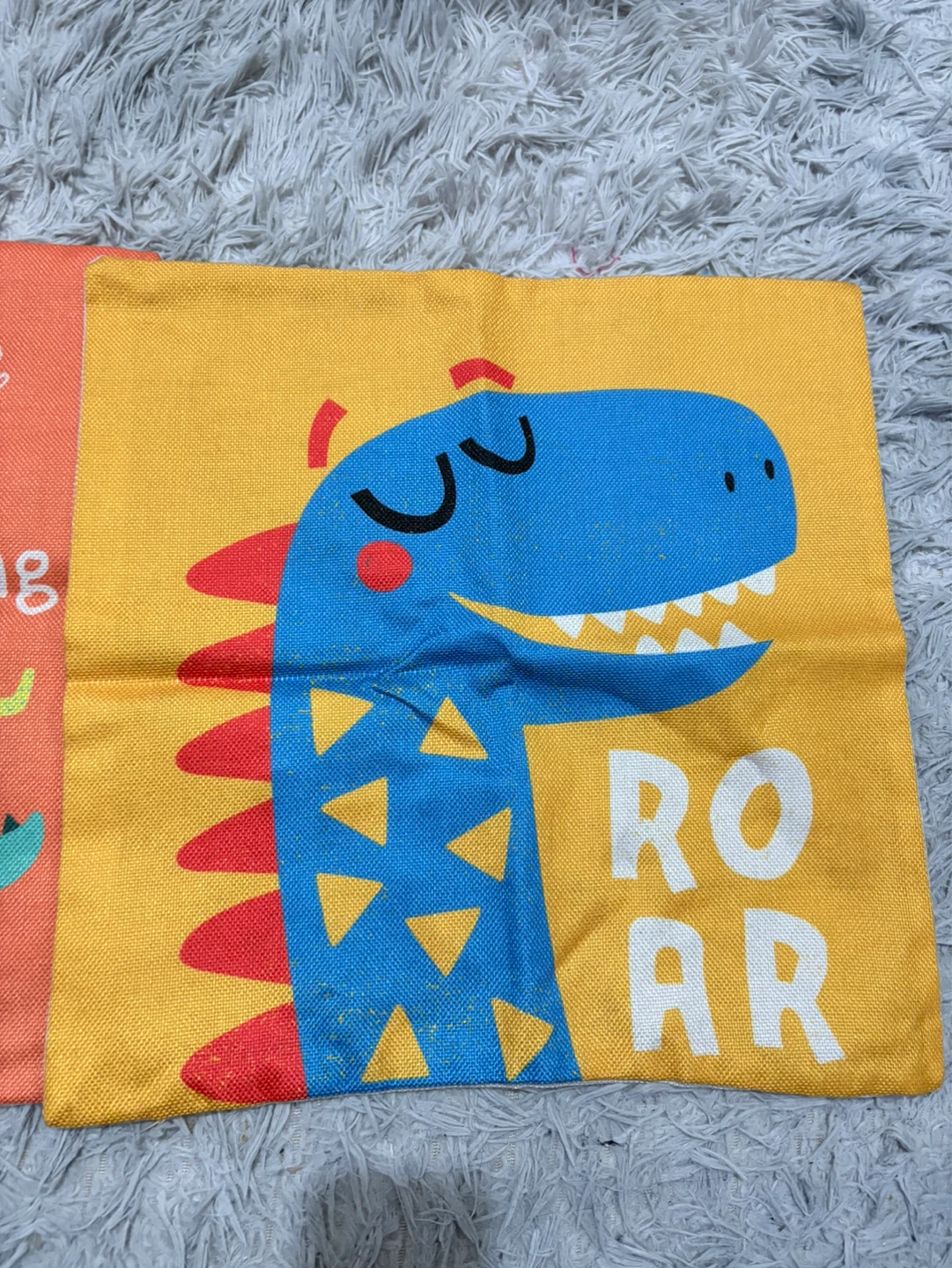Dinosaur Pillow Covers (Set of 2)