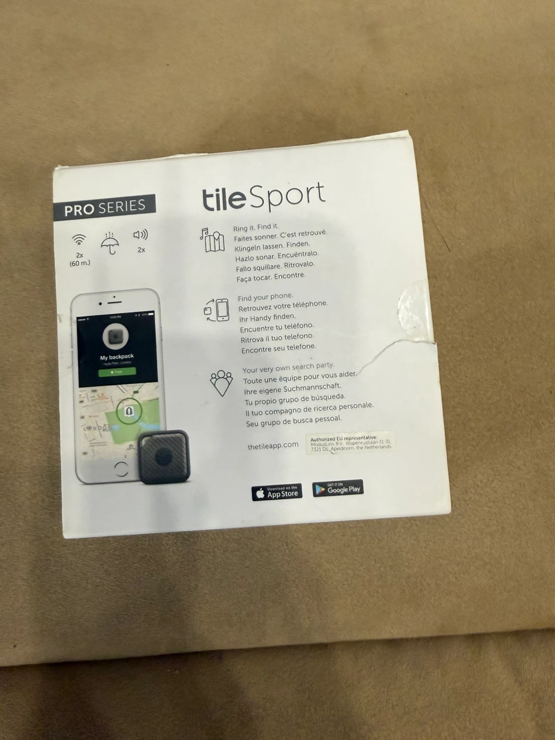 Tile Sport PRO SERIES Bluetooth Trackers (2 Tiles) - photo 2
