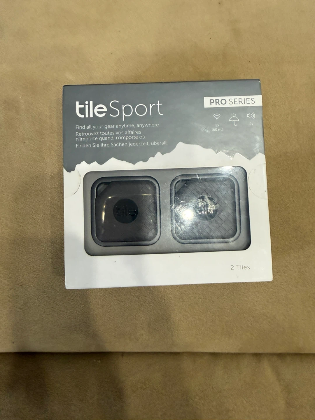 Tile Sport PRO SERIES Bluetooth Trackers (2 Tiles)
