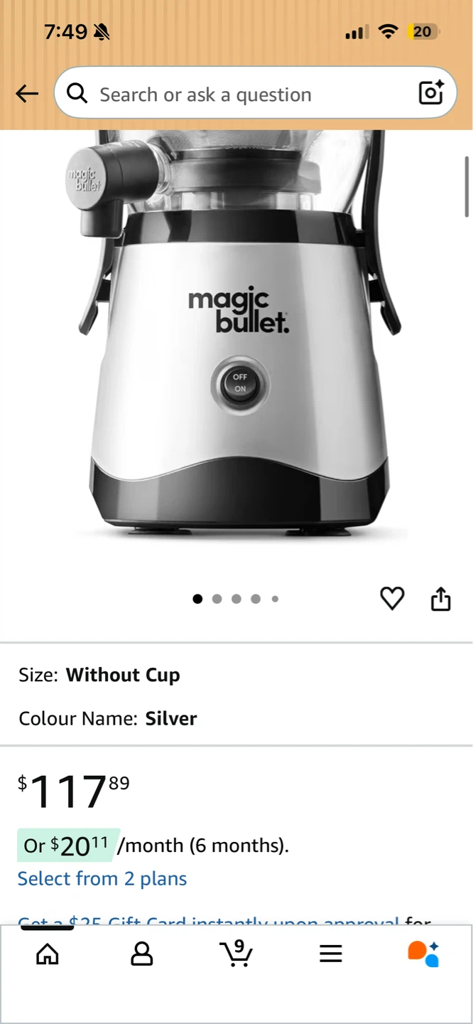 Magic Bullet Mini Juicer - Silver - photo 3