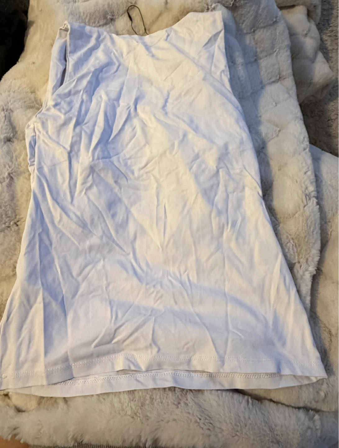 Zara White Tank Top - Size Medium - photo 2