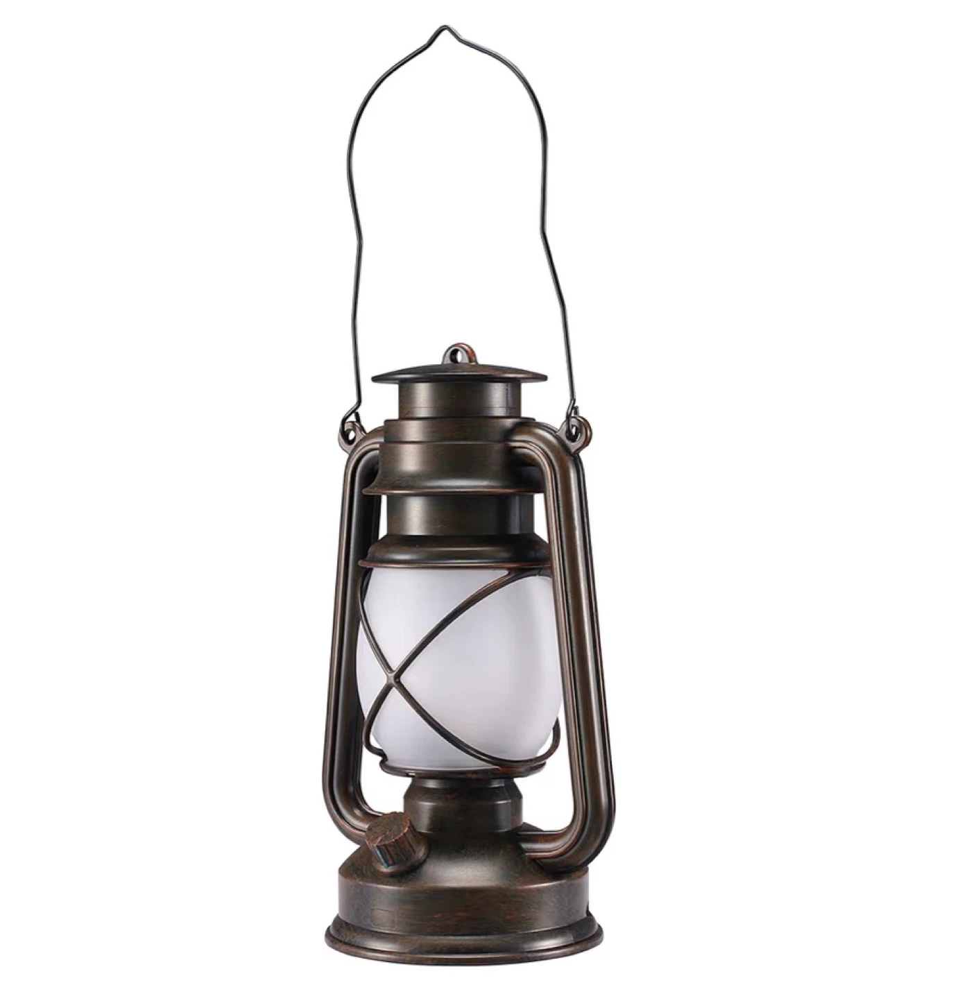 Vintage Style LED Lantern with Flame Effect - photo 3
