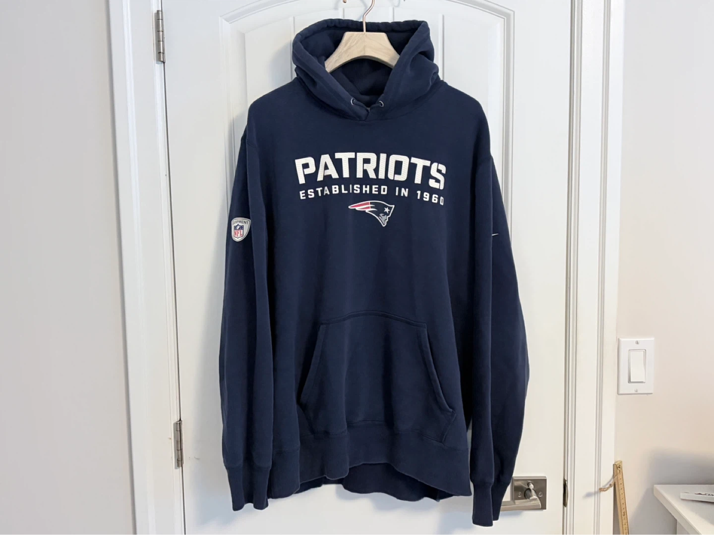 Authentic Nike NFL New England Patriots Hoodie Size XXL