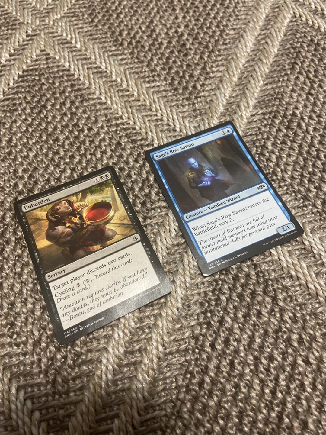 Magic cards