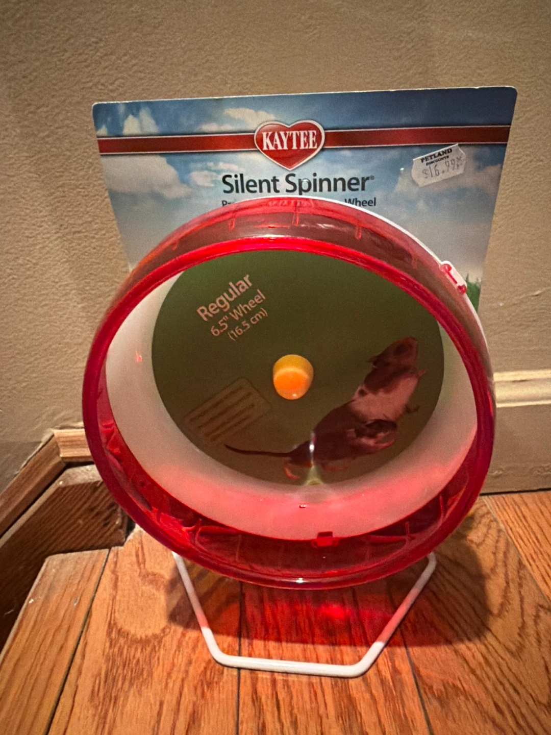 Kaytee Silent Spinner Regular 6.5" Hamster Wheel
