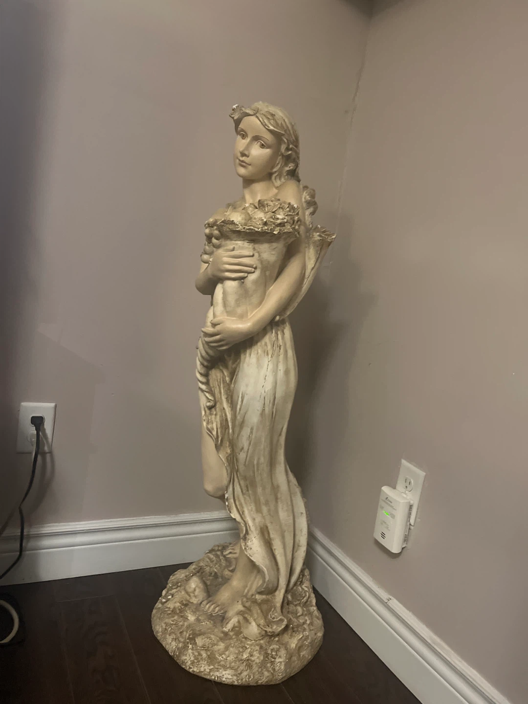 Vintage Woman Statue