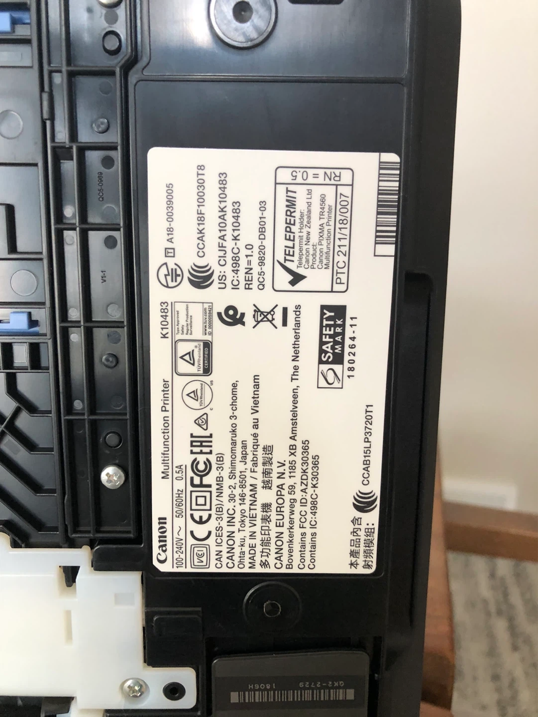 Canon PIXMA TR4527 All-in-One Printer - photo 2