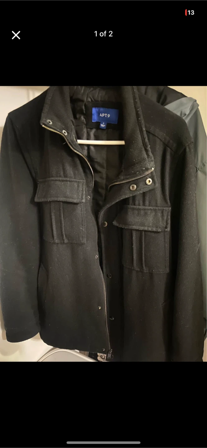 APT. 9 Black Jacket Size S