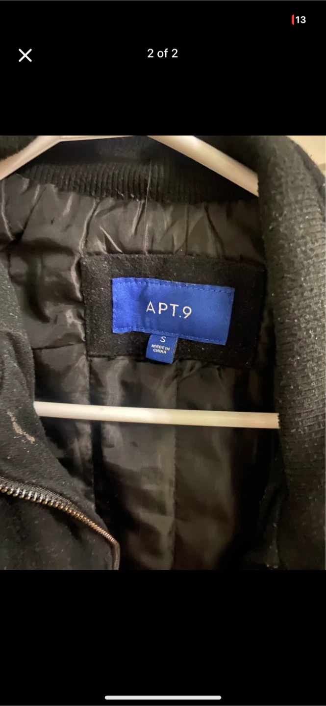 APT. 9 Black Jacket Size S - photo 2